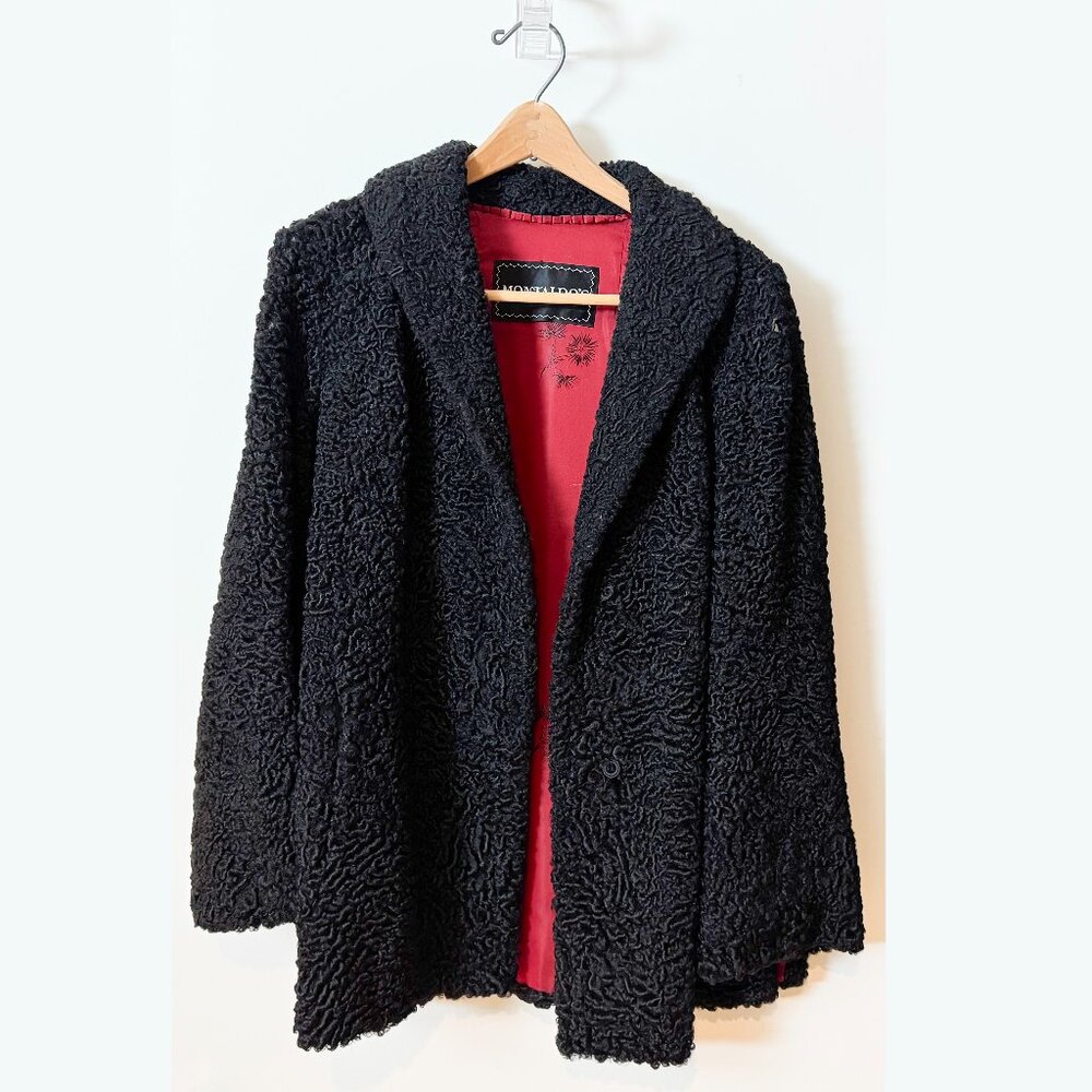 Persian Lamb coat Vintage 1950s